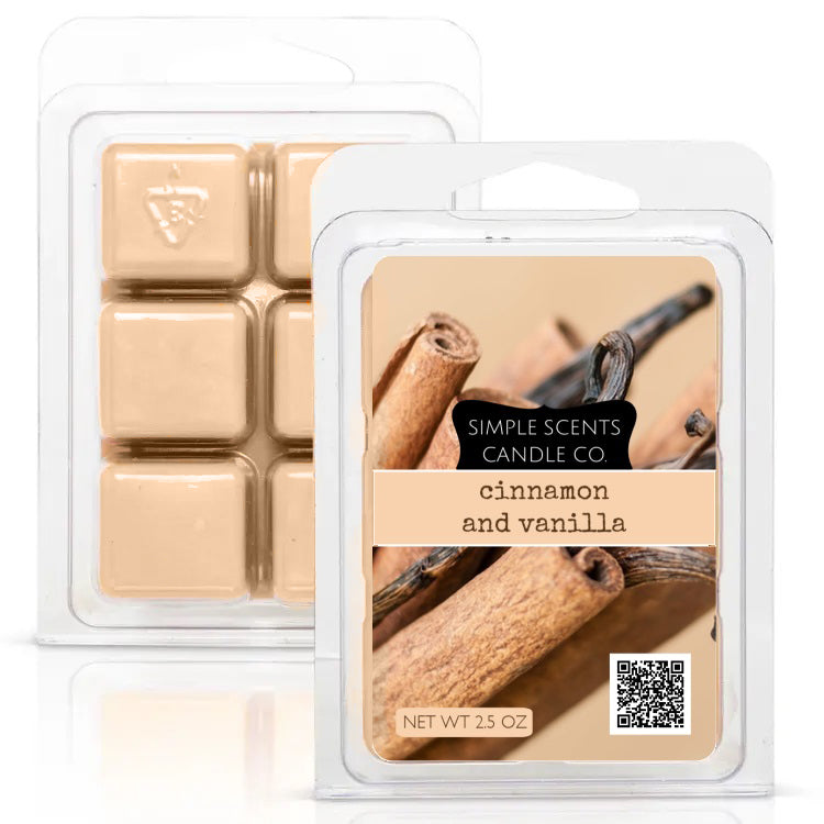 Simple Scents Cinnamon and Vanilla Wax Melt