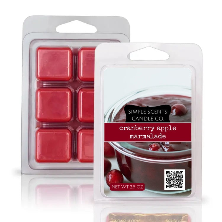 Simple Scents Cranberry Apple Marmalade Wax Melt