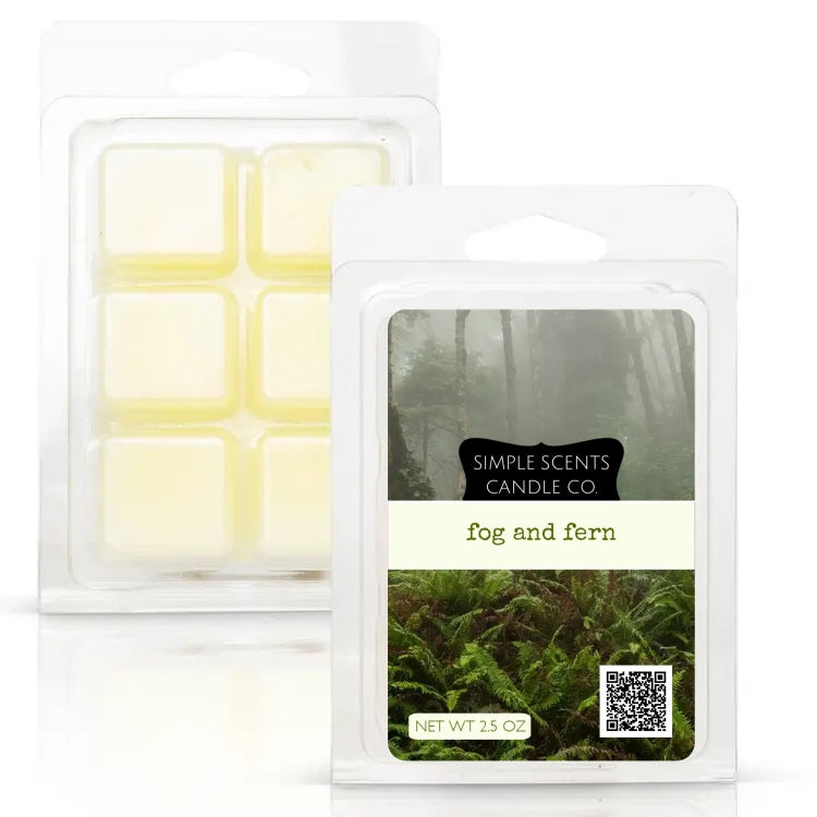 Simple Scents Fog and Fern Wax Melt