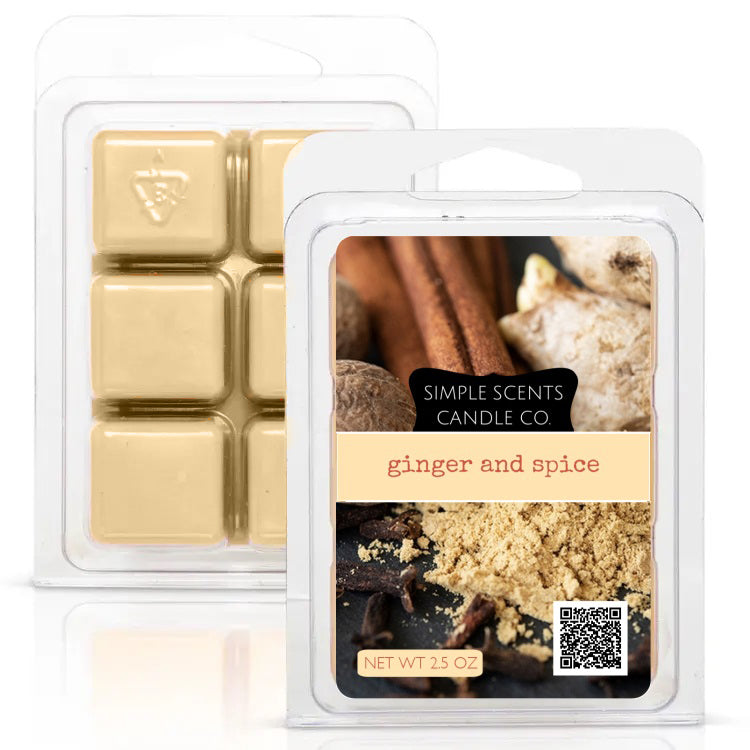 Simple Scents Ginger and Spice Wax Melt
