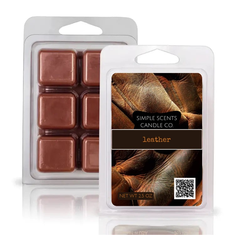 Simple Scents Leather Wax Melt
