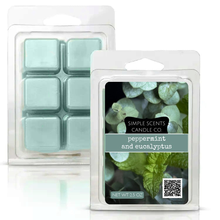 Simple Scents Peppermint and Eucalyptus Wax Melt
