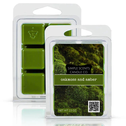 Simple Scents Oakmoss and Amber Wax Melt