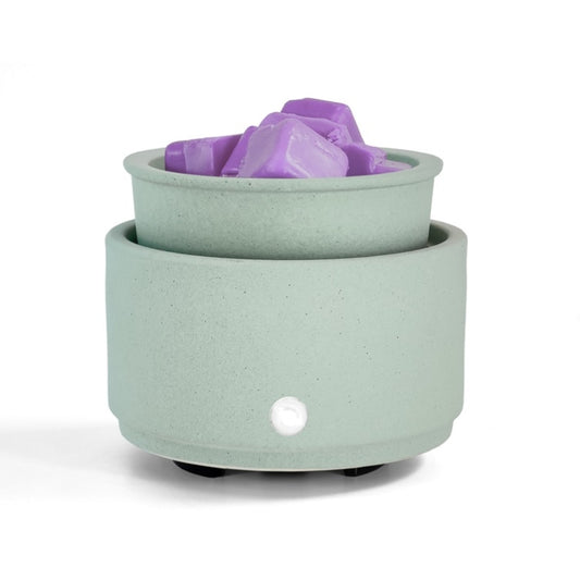 Simple Scents Wax Melt Warmer Light Green