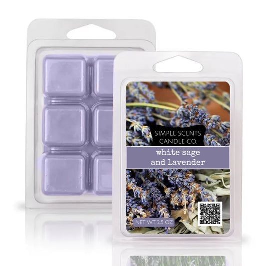 Simple Scents White Sage and Lavender Wax Melt