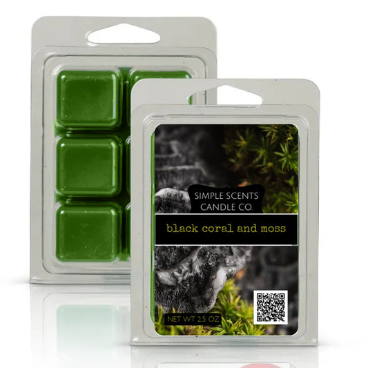 Simple Scents Black Coral and Moss Wax Melt