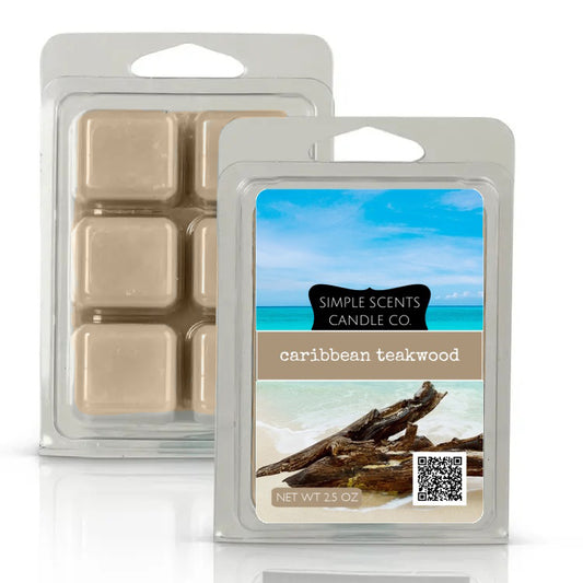 Simple Scents Caribbean Teakwood Wax Melt