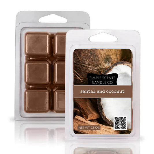 Simple Scents Santal and Coconut Wax Melt
